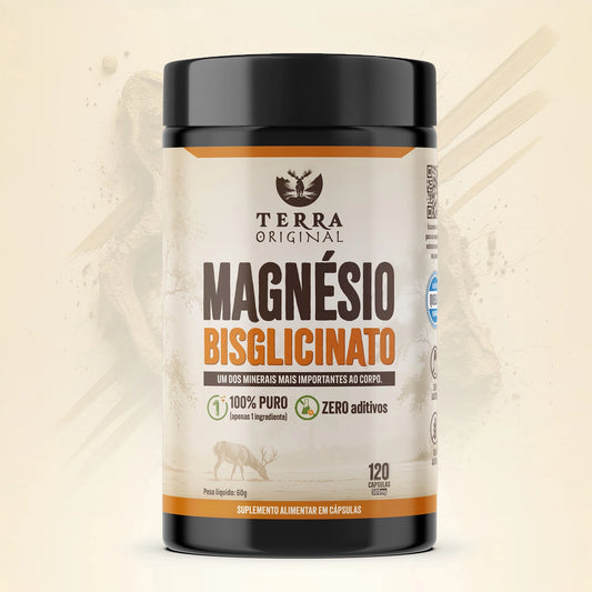 Magnésio Bisglicinato 100% Puro